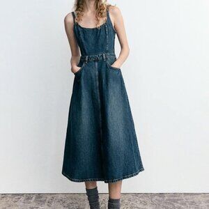 NWT Zara Denim Dress
